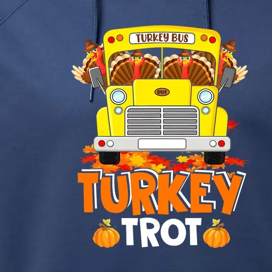 Turkey Run Costume Thanksgiving Running Turkey Trot Performance Fleece Hoodie