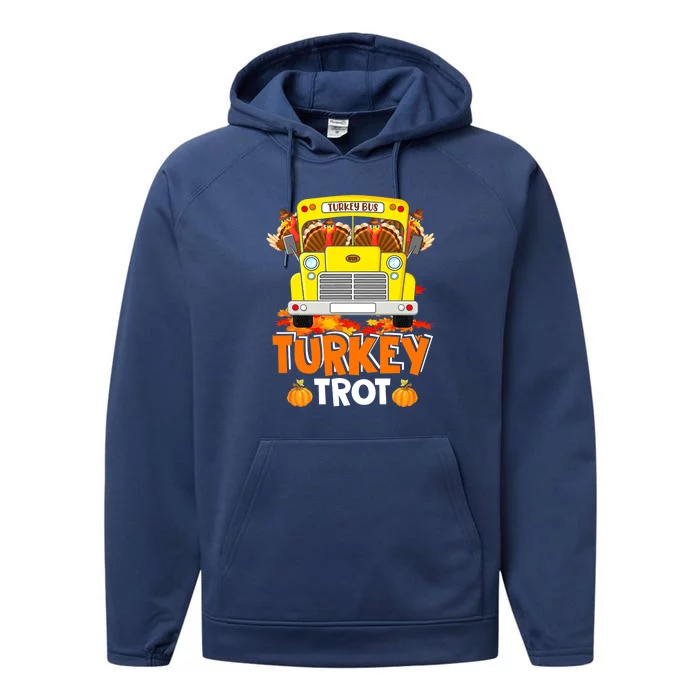 Turkey Run Costume Thanksgiving Running Turkey Trot Performance Fleece Hoodie