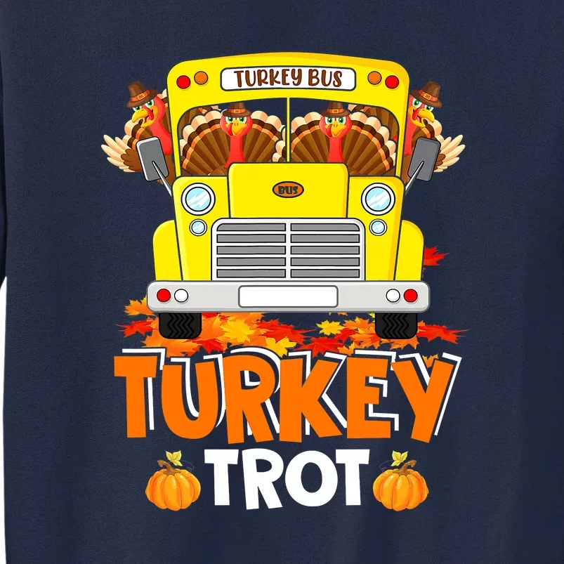 Turkey Run Costume Thanksgiving Running Turkey Trot Tall Sweatshirt