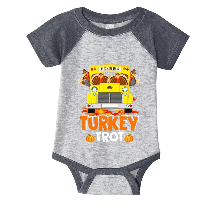 Turkey Run Costume Thanksgiving Running Turkey Trot Infant Baby Jersey Bodysuit