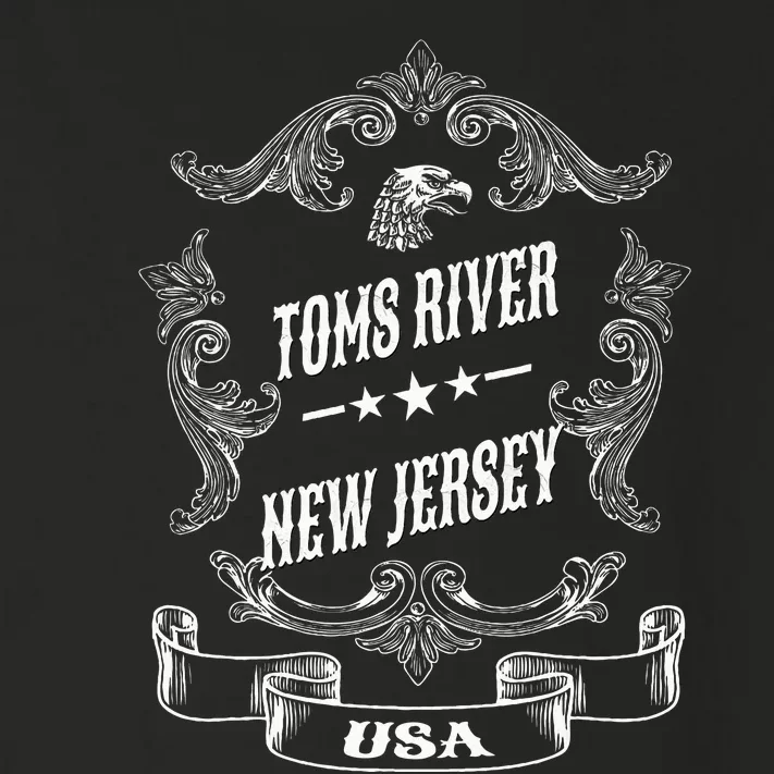 Toms River City New Jersey Toddler Long Sleeve Shirt