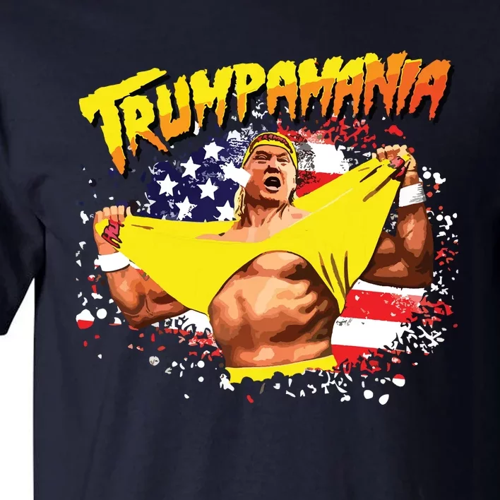 Trump Republican Convention Wrestling Meme Trumpamania Tall T-Shirt