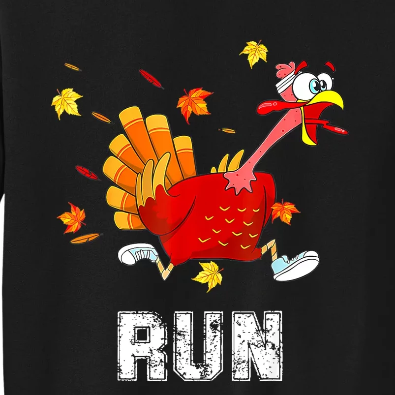 Turkey Run Costume Thanksgiving Running Turkey Trot Sweatshirt