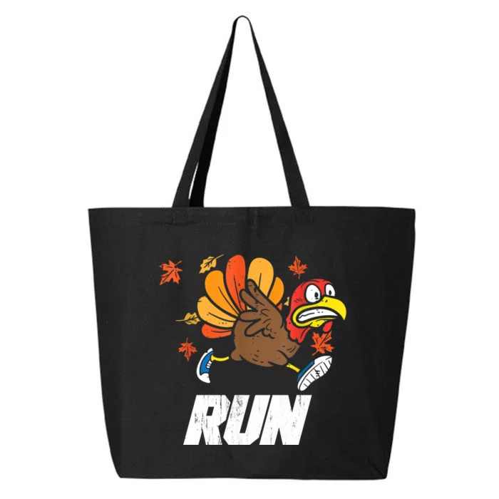 Turkey Run Costume Thanksgiving Running Turkey Trot 25L Jumbo Tote