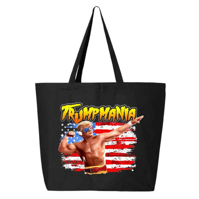 Trump Republican Convention Wrestling Meme Trumpamania 25L Jumbo Tote