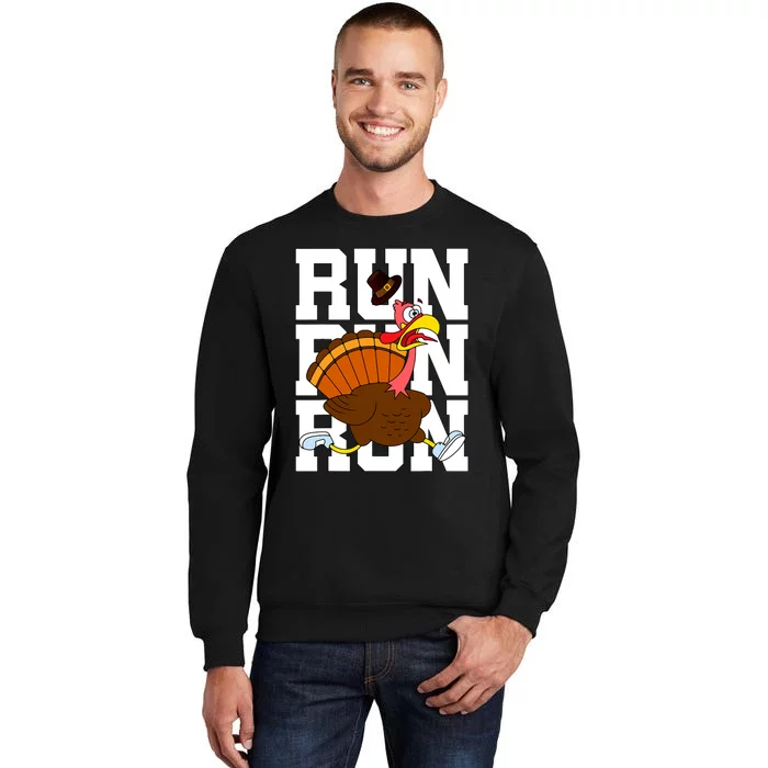 Turkey Run Costume Thanksgiving Running Turkey Trot Sweatshirt