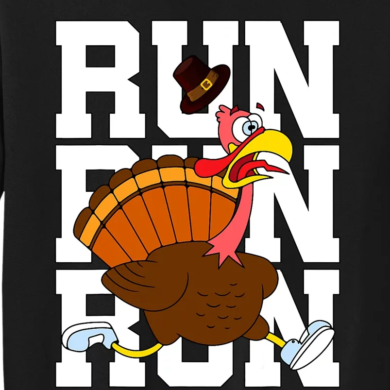 Turkey Run Costume Thanksgiving Running Turkey Trot Sweatshirt