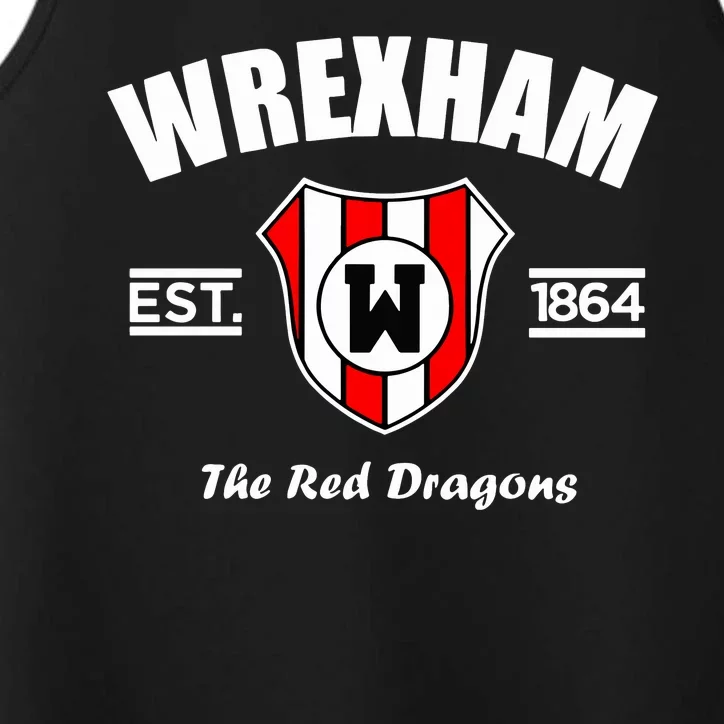 The Red Dragons Wrexham FC Football Club Wrexham Performance Tank