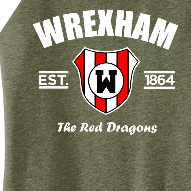 The Red Dragons Wrexham FC Football Club Wrexham Women’s Perfect Tri Rocker Tank