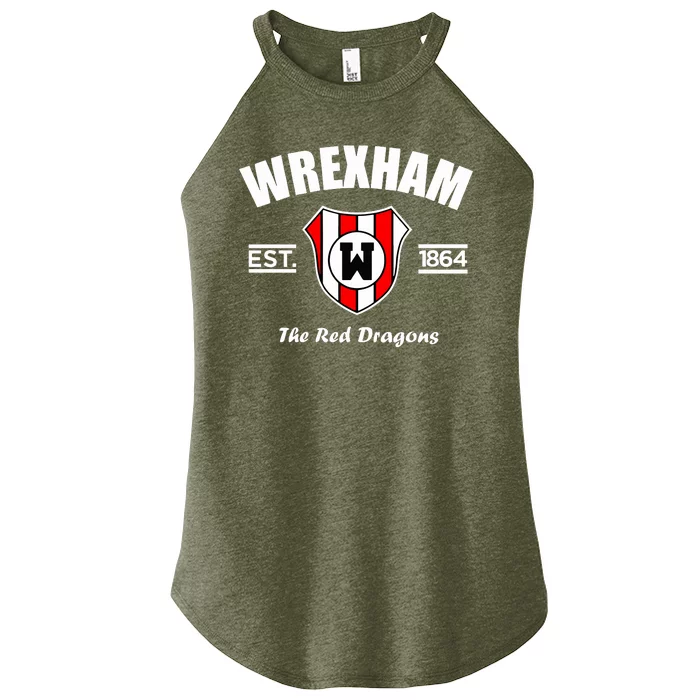 The Red Dragons Wrexham FC Football Club Wrexham Women’s Perfect Tri Rocker Tank