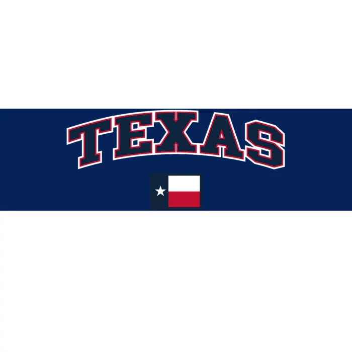 Texas Retro Design Bumper Sticker