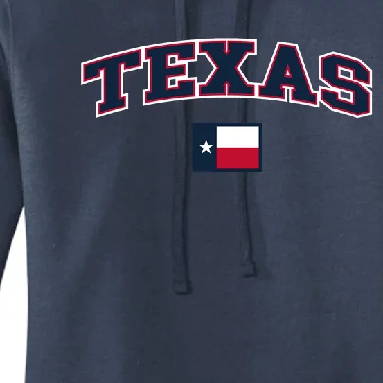 Texas Retro Design Women's Pullover Hoodie