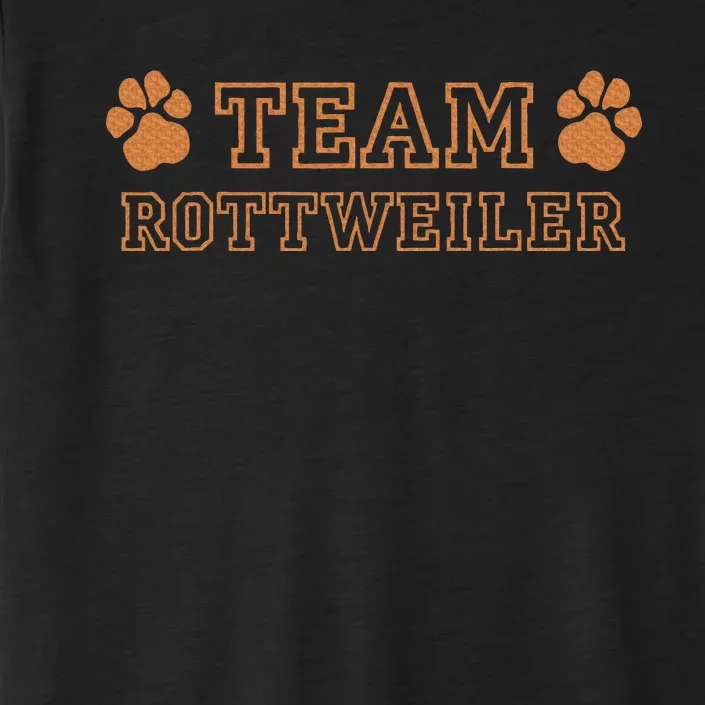 Team Rottweiler Dog Breeds ChromaSoft Performance T-Shirt