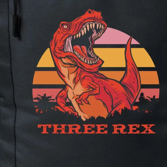 Three Rex Dinosaur Birthday Daily Commute Backpack