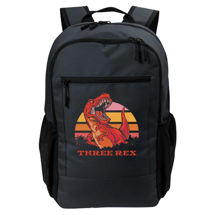 Three Rex Dinosaur Birthday Daily Commute Backpack