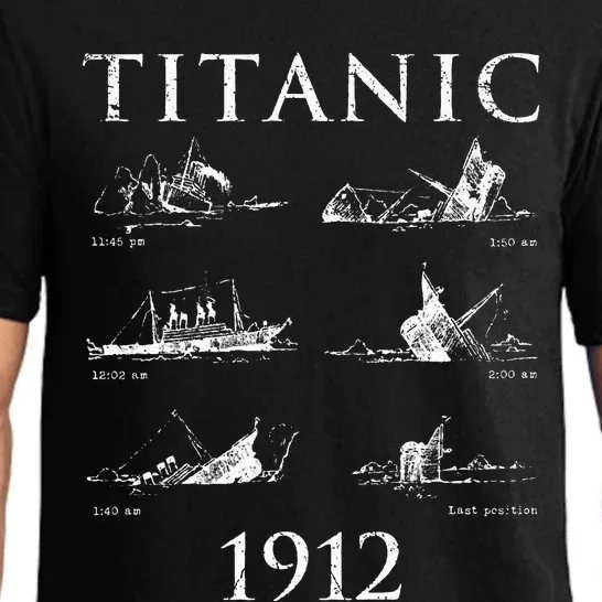 Titanic Remembrance Day Titanic Sinking Titanic Pajama Set