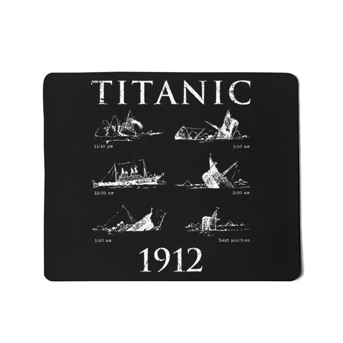 Titanic Remembrance Day Titanic Sinking Titanic Mousepad