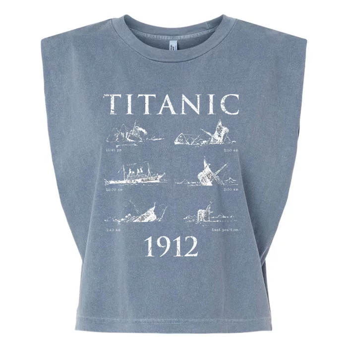 Titanic Remembrance Day Titanic Sinking Titanic Garment-Dyed Women's Muscle Tee