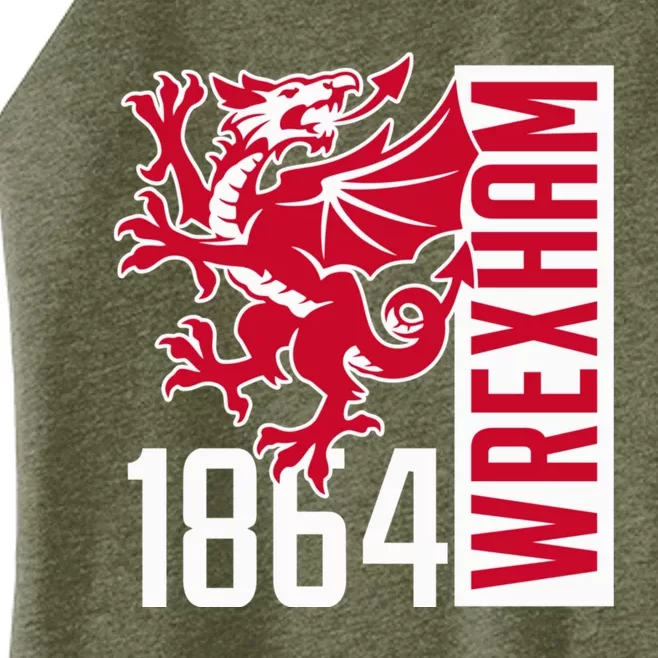 The Red Dragons Wrexham Fc Football Club Wrexham Women’s Perfect Tri Rocker Tank