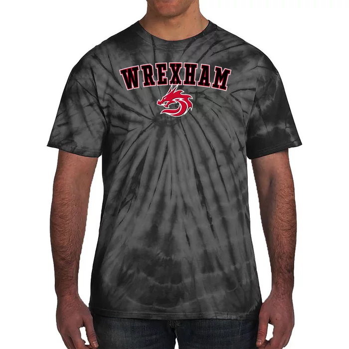 The Red Dragons Wrexham Fc Football Club Wrexham Tie-Dye T-Shirt