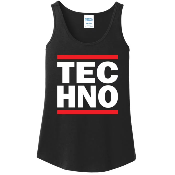 Techno Rave DJ Raver Outfit Festival Rave Wear Ladies Essential Tank