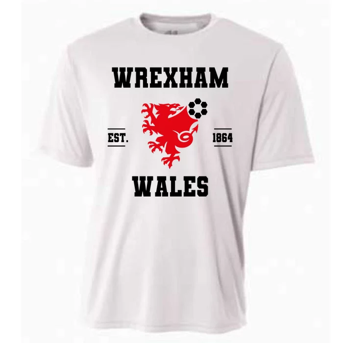 The Red Dragons Wrexham Fc Football Club Wrexham Cooling Performance Crew T-Shirt