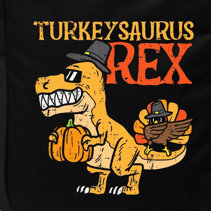 Turkeysaurus Rex Dab Turkey Dino Thanksgiving Impact Tech Backpack