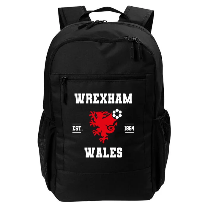 The Red Dragons Wrexham Fc Football Club Wrexham Daily Commute Backpack