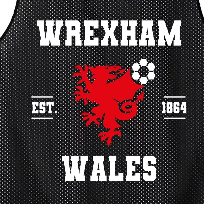 The Red Dragons Wrexham Fc Football Club Wrexham Mesh Reversible Basketball Jersey Tank