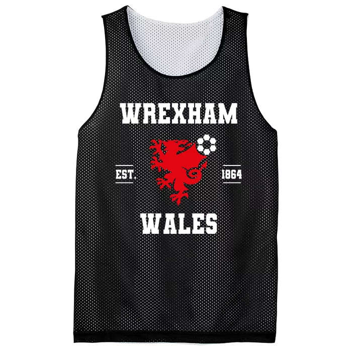 The Red Dragons Wrexham Fc Football Club Wrexham Mesh Reversible Basketball Jersey Tank