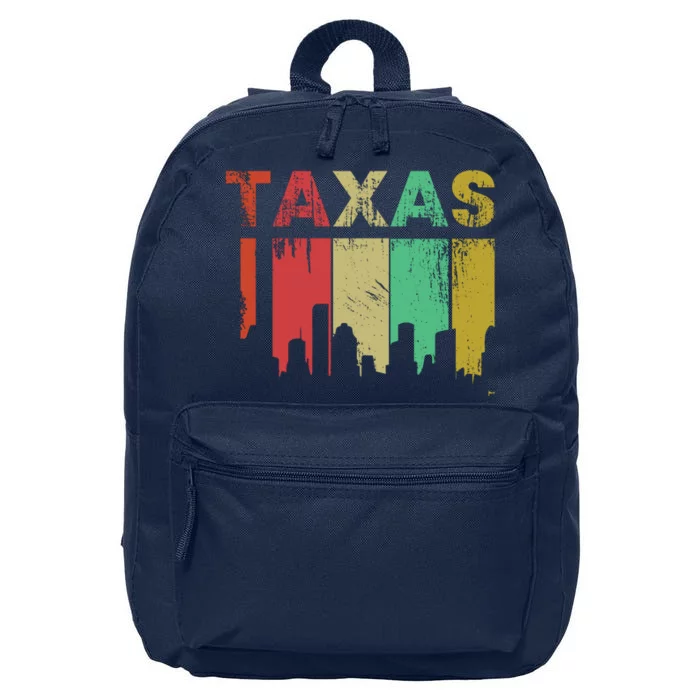 Texas Retro Drip Logo 16 in Basic Backpack