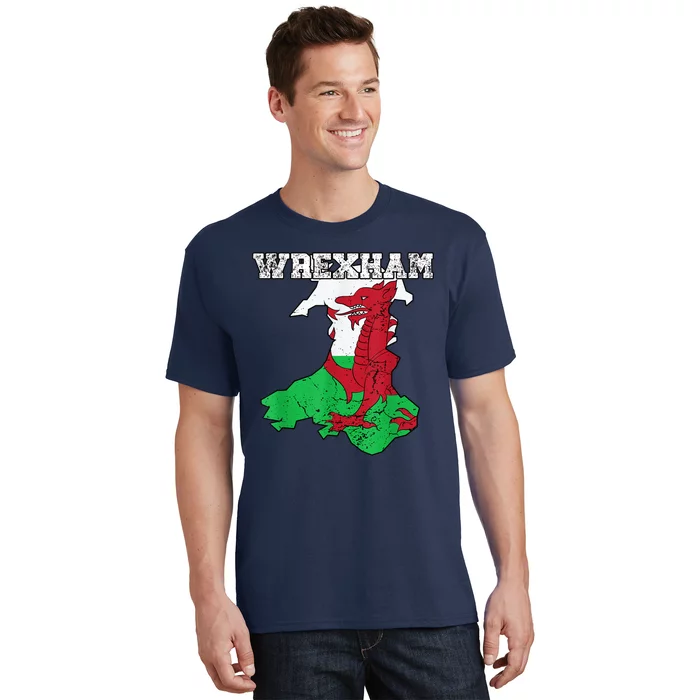 The Red Dragons Wrexham Fc Football Club Wrexham T-Shirt