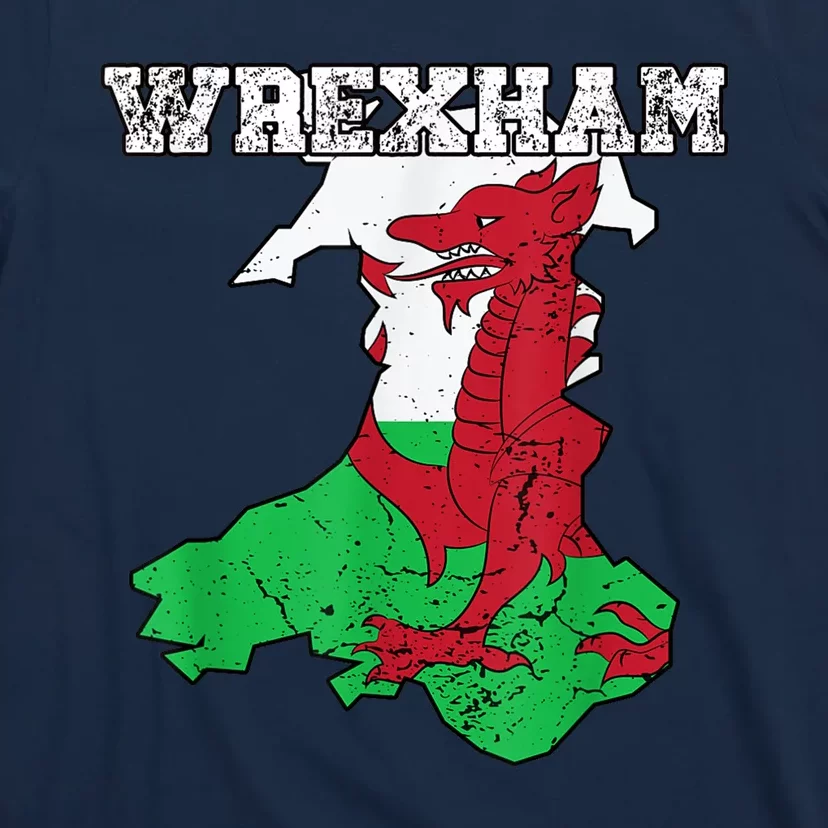 The Red Dragons Wrexham Fc Football Club Wrexham T-Shirt