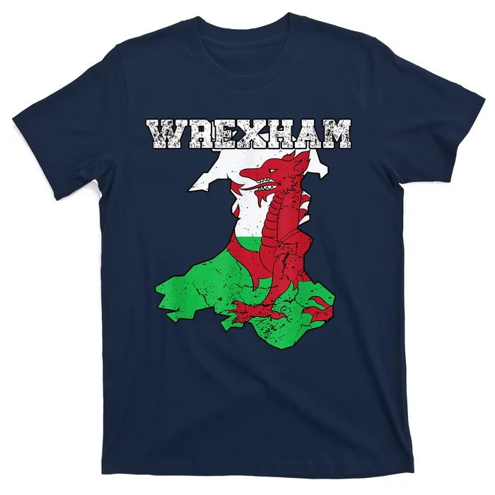 The Red Dragons Wrexham Fc Football Club Wrexham T-Shirt