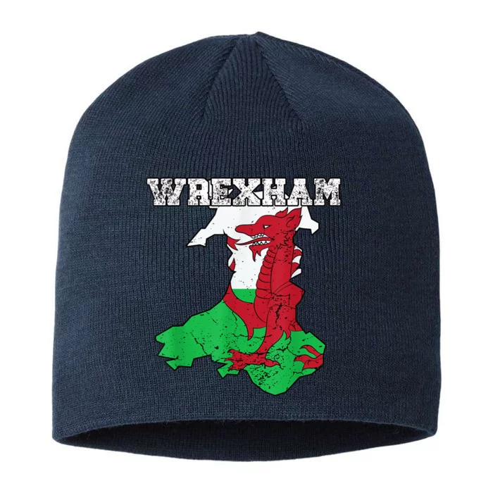 The Red Dragons Wrexham Fc Football Club Wrexham 8 1/2in Sustainable Knit Beanie