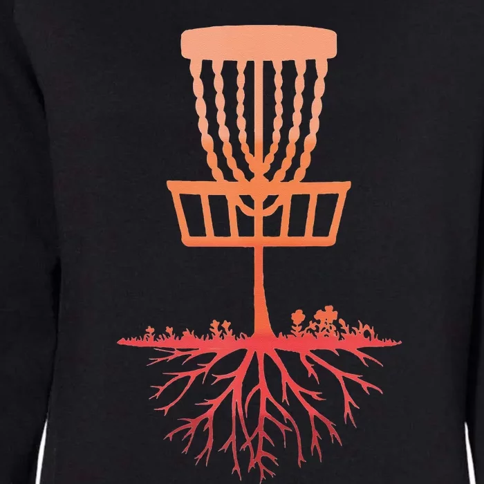 Tree Roots Disc Golf Basket Disc Golfing Frisbee Disc Golf Womens California Wash Sweatshirt