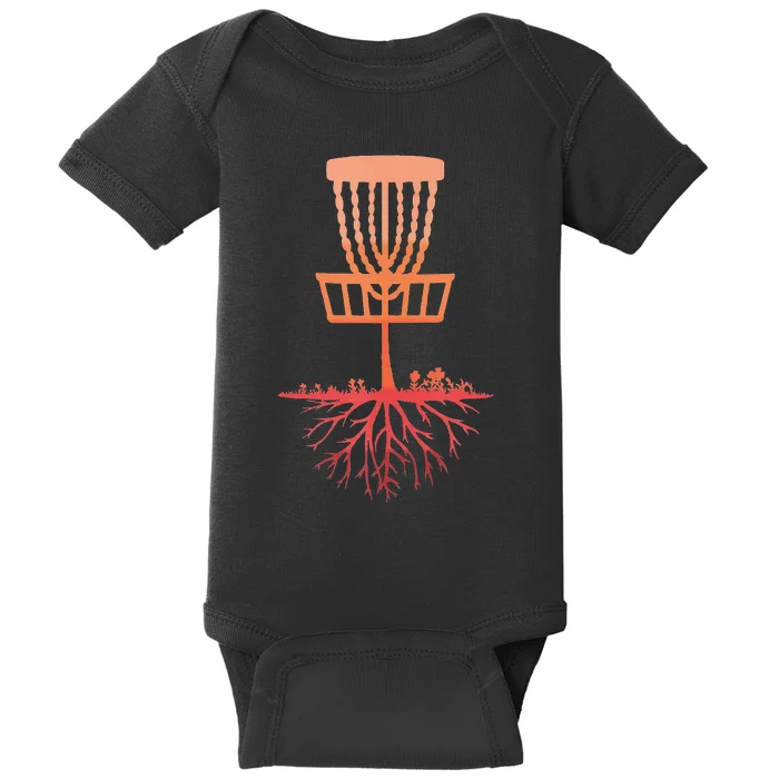 Tree Roots Disc Golf Basket Disc Golfing Frisbee Disc Golf Baby Bodysuit