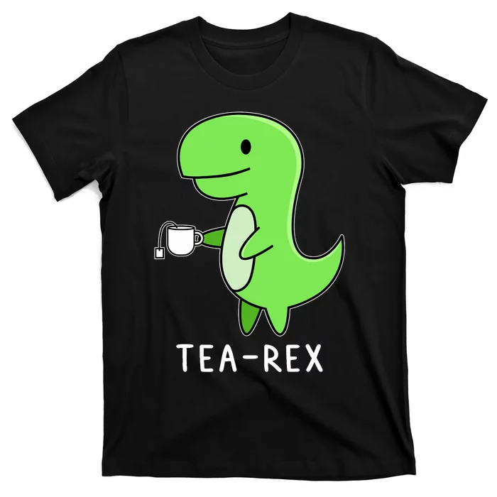 Tea Rex Dinosaur T-Shirt