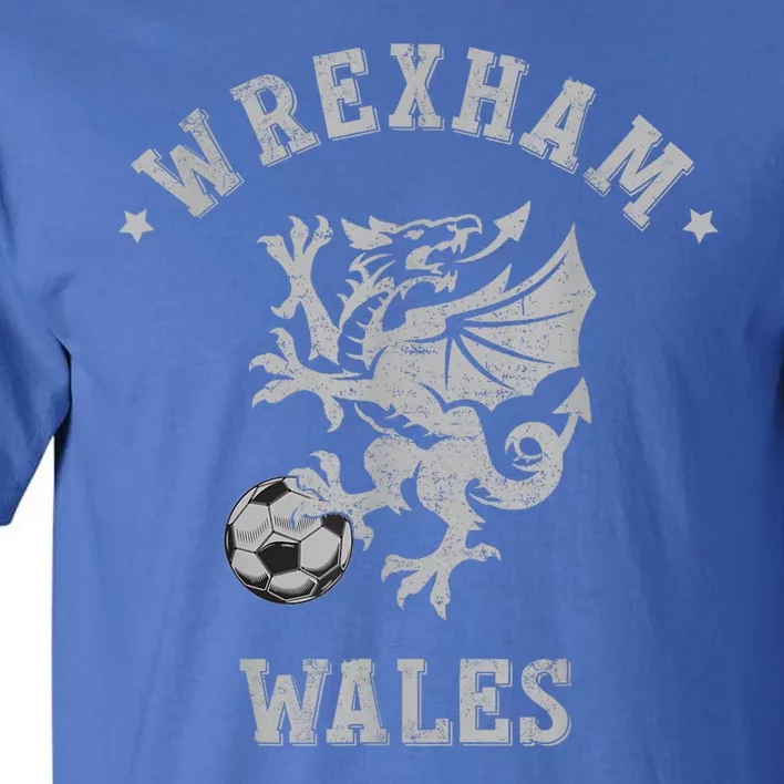 The Red Dragons Wrexham Fc Football Club Wrexham Tall T-Shirt