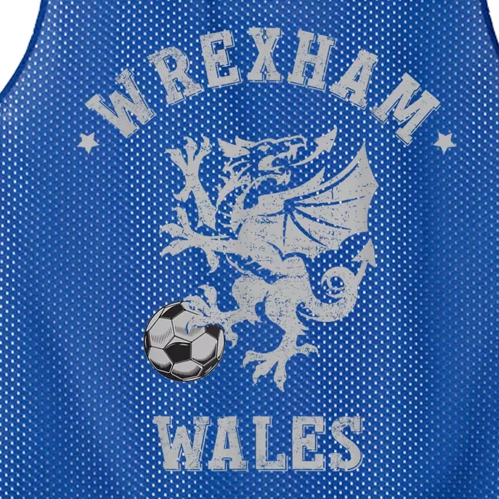 The Red Dragons Wrexham Fc Football Club Wrexham Mesh Reversible Basketball Jersey Tank