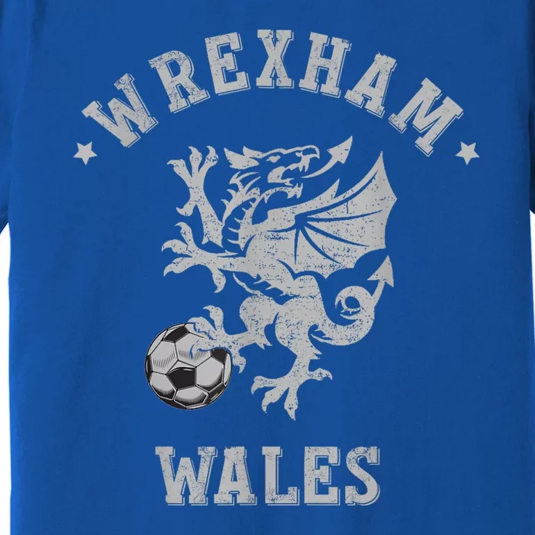 The Red Dragons Wrexham Fc Football Club Wrexham Premium T-Shirt