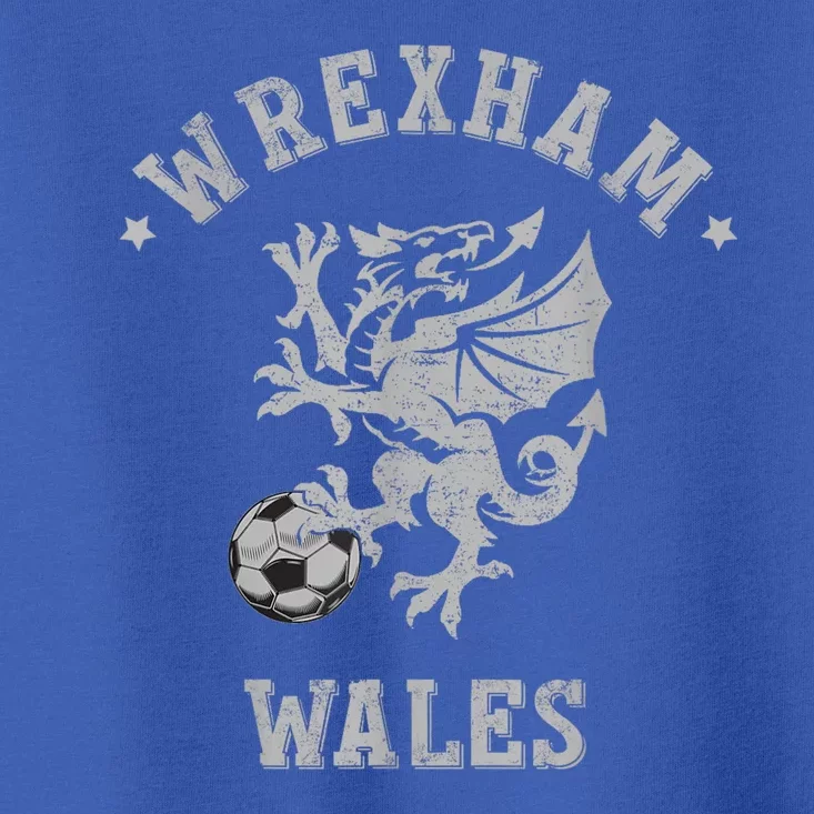 The Red Dragons Wrexham Fc Football Club Wrexham Toddler T-Shirt