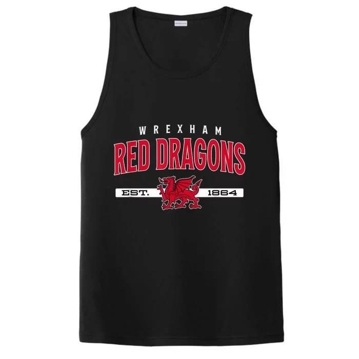 The Red Dragons Wrexham Fc Football Club Wrexham Performance Tank