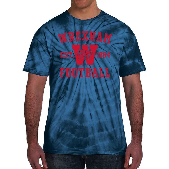 The Red Dragons Wrexham Fc Football Club Wrexham Tie-Dye T-Shirt