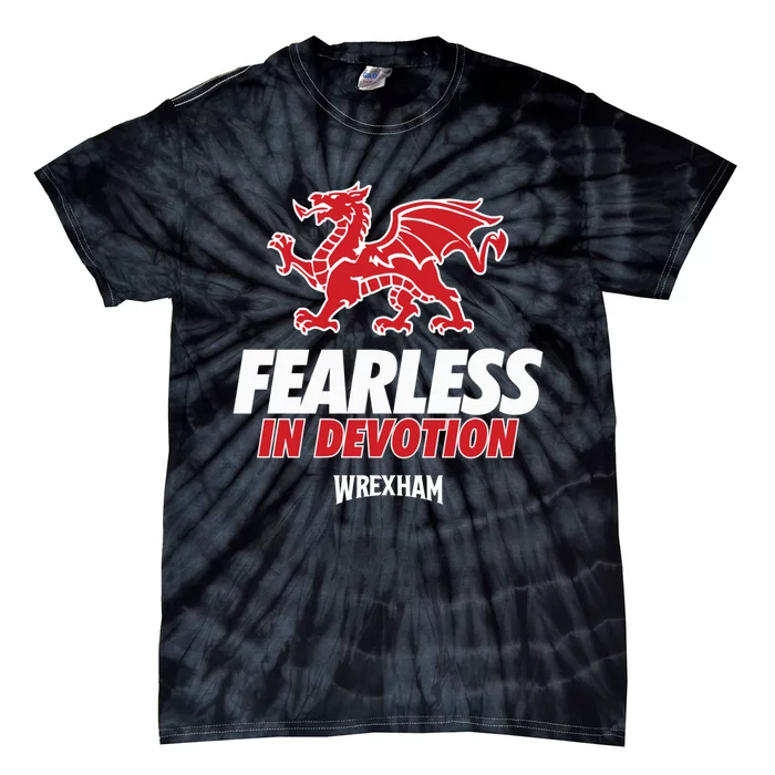 The Red Dragons Wrexham Fc Football Club Wrexham Tie-Dye T-Shirt