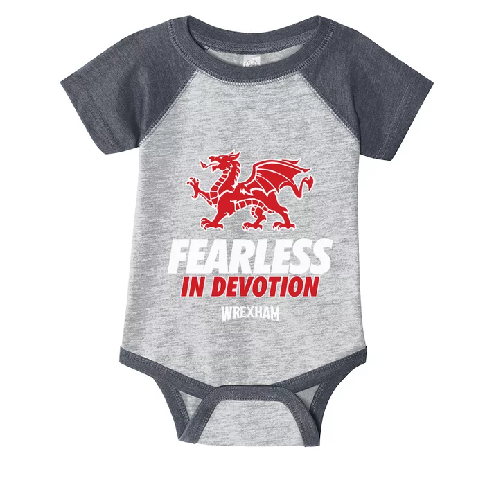 The Red Dragons Wrexham Fc Football Club Wrexham Infant Baby Jersey Bodysuit