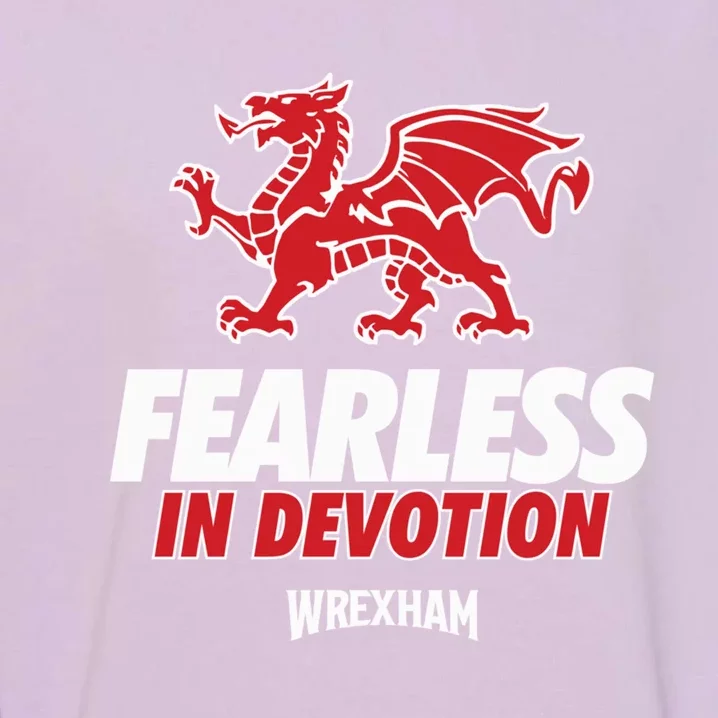 The Red Dragons Wrexham Fc Football Club Wrexham Garment-Dyed Sweatshirt