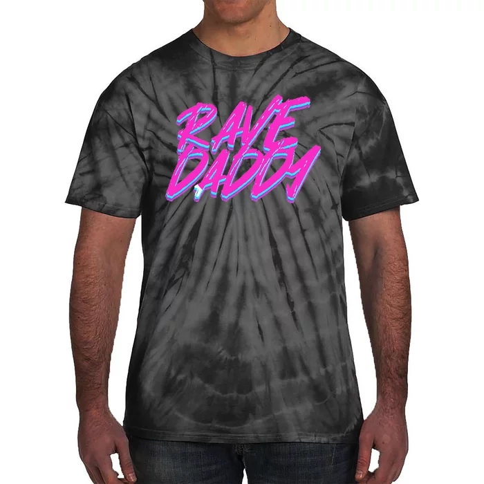 Techno Rave EDM Rave Daddy Tie-Dye T-Shirt