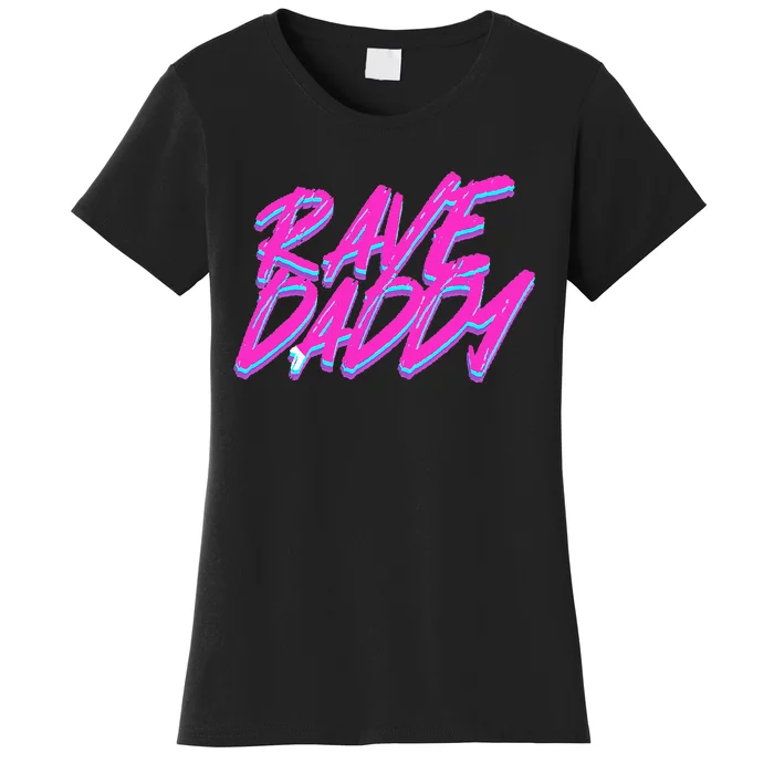 Techno Rave EDM Rave Daddy Women's T-Shirt