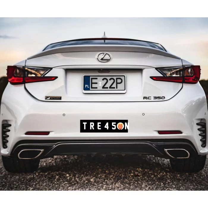 Tre45on Anti Trump Bumper Sticker